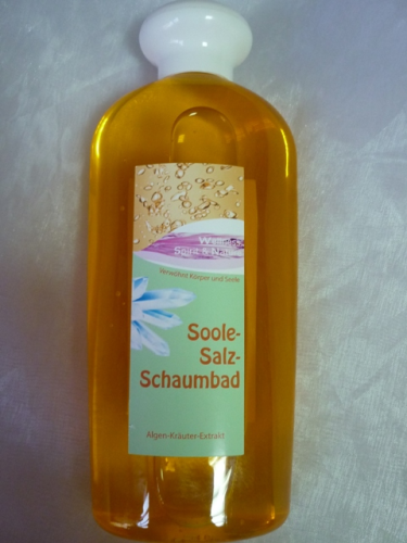 Soole Salz Schaumbad