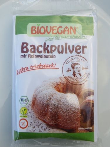 Backpulver Reinweinstein Biovegan