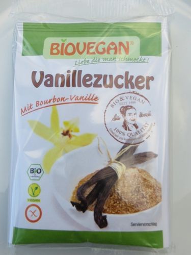 Vanillezucker Biovegan